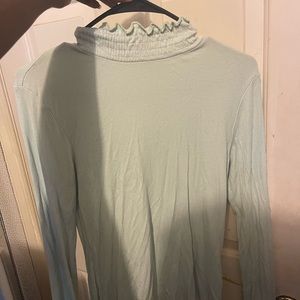 Long sleeve sage green top